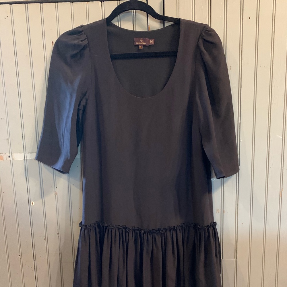 Silk mulberry dress